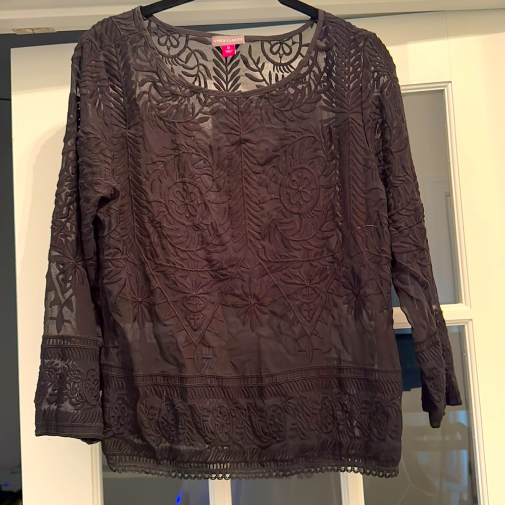 Vince Camuto lace top